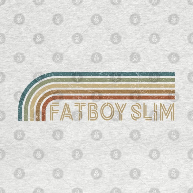 Fatboy Slim Retro Stripes by paintallday